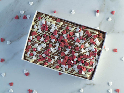 Sweetbox - Valentijn Crumble brownie